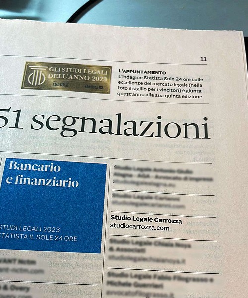 Studi Legali anno 2023 Studi Legali anno 2023